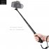 Portable Extendable Selfie Stick for Phone Camera GoPro blue