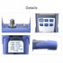 Portable FTTH Fiber Optical Power Meter  70  10dB Optic Cable Tester Network with FC SC Interfaces for CATV Test CCTV Test and Telecommunication  blue