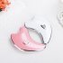 Portable Face Tighten Firming Ultrasonic Face lift Instruments Beauty Instruments Electric Guasha Board Pink