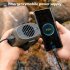 Portable Fan  Camping Fan With 3 Speeds  8000mah Battery Capacity  Double Clip  Anti Drop Wearable Ergonomics Fan For Camping  Works  Travel Green