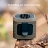 Portable Fan  Camping Fan With 3 Speeds  8000mah Battery Capacity  Double Clip  Anti Drop Wearable Ergonomics Fan For Camping  Works  Travel Green