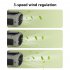 Portable Fan  Camping Fan With 3 Speeds  8000mah Battery Capacity  Double Clip  Anti Drop Wearable Ergonomics Fan For Camping  Works  Travel Green