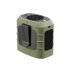 Portable Fan  Camping Fan With 3 Speeds  8000mah Battery Capacity  Double Clip  Anti Drop Wearable Ergonomics Fan For Camping  Works  Travel Green