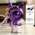 Portable Fan Mini Cute Bear Table Quiet Fan 2 speed Adjustable Usb Powered Strong Wind Cooler For Office Bedroom gradient pink