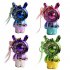 Portable Fan Mini Cute Bear Table Quiet Fan 2 speed Adjustable Usb Powered Strong Wind Cooler For Office Bedroom gradient pink