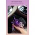 Portable Fan Mini Cute Bear Table Quiet Fan 2 speed Adjustable Usb Powered Strong Wind Cooler For Office Bedroom gradient pink