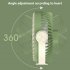 Portable Fan  Personal Desk Fan With 3 Speeds  Night Light  3 Blades  Hook  Built In High capacity Battery  USB Charge Camping Portable Fan For Bedroom green