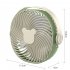 Portable Fan  Personal Desk Fan With 3 Speeds  Night Light  3 Blades  Hook  Built In High capacity Battery  USB Charge Camping Portable Fan For Bedroom pink