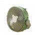 Portable Fan  Personal Desk Fan With 3 Speeds  Night Light  3 Blades  Hook  Built In High capacity Battery  USB Charge Camping Portable Fan For Bedroom green