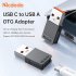Portable Fast Charging Adapter Type c 5a To Usb a 2 0 Mobile Phone Data Transmission For Car Laptop Earphone Usb Adapter black