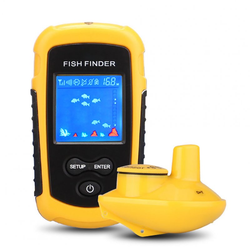 Portable Fish Finder Handheld Wireless Sensor Fish Depth Finder