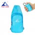 Portable Foldable Chest Bag Outdoor Sports Cycling Foldable Chest Bag Casual Shoulder Sling Bag red