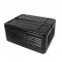 Portable Folding Incubator Outdoor Picnic Large Capacity Container Food Refrigerator black