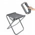 Portable Folding Stool Aluminum Alloy Fishing Chair Maza for Outdoor Camping Hiking Backpacking Blue