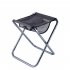 Portable Folding Stool Aluminum Alloy Fishing Chair Maza for Outdoor Camping Hiking Backpacking Red