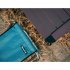 Portable Folding Stool Aluminum Alloy Fishing Chair Maza for Outdoor Camping Hiking Backpacking Blue