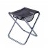 Portable Folding Stool Aluminum Alloy Fishing Chair Maza for Outdoor Camping Hiking Backpacking Blue