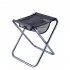 Portable Folding Stool Aluminum Alloy Fishing Chair Maza for Outdoor Camping Hiking Backpacking Blue