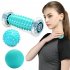 Portable Foot Massage Roller Yoga Sport Fitness Ball Muscle Relaxation For Hand Leg Back Pain Therapy 3pcs set x smooth ball