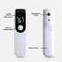 Portable Forehead Thermometer With Backlight Digital Non contact Accurate Infrared Thermometer black