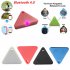 Portable GPS Mini Tag Smart Tracker Bluetooth Wallet Key Finder Locator Alarm for Pet Child red