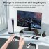 Portable Game Controller Hanging Storage Rack Handle Gamepad Bracket Console Holder Stand Compatible For Ps5 ps4 black
