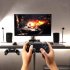 Portable Game Controller Hanging Storage Rack Handle Gamepad Bracket Console Holder Stand Compatible For Ps5 ps4 black