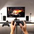 Portable Game Controller Hanging Storage Rack Handle Gamepad Bracket Console Holder Stand Compatible For Ps5 ps4 black