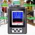 Portable Geiger Counter Nuclear Radiation Detector with Lcd Display Radiation Dosimeter White