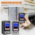 Portable Geiger Counter Nuclear Radiation Detector with Lcd Display Radiation Dosimeter White