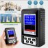 Portable Geiger Counter Nuclear Radiation Detector with Lcd Display Radiation Dosimeter White