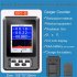 Portable Geiger Counter Nuclear Radiation Detector with Lcd Display Radiation Dosimeter White