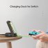 Portable HDMI to TV Video Converter Type C Fast Charging Stand Adapter for Nintendo Switch NS blue