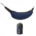 Portable Hammock Sleeping Bag Outdoor Casual Thermal Hammock Accessory for Camping 230*110 (dark blue)