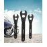 Portable Hand Tools Open Wrench Hand Spanner for Repairing Bicycle Bike Tool   13MM 14MM 15MM 16MM 17MM 18MM 17 mm open wrench