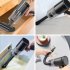 Portable Handheld Car Vacuum Cleaner Powerful Usb Charging Low Noise Cleaning Tools With Suction Mouth wireless black