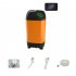 Portable Handheld Electric Shower Temperature Display Removable Design for Camping Hiking Backpacking B 3 levels