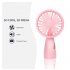 Portable Handheld Mini Fan Usb Rechargeable Ultra quiet Dormitory Student Desk Cooling Fan random color