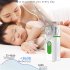 Portable Handheld Ultrasonic Nebulizer Phlegm Cough Relieving Pocket Machine for Home Travel Gray