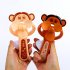 Portable Handhold Mini Fan with Cartoon Shape for Student 38A big mouth monkey One size