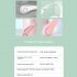 Portable Hanging Neck Fan 3 Levels Rechargeable Bladeless Noise Reduction Hands free Outdoor Sports Usb Mini Fan pink 800mAh battery