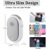 Portable Hanging Neck Fan Wearable Personal Fan Battery Powered Usb Rechargeable 3 Speed Mini Handheld Cooling Fan pink