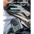 Portable Hanging Neck Fan Multipurpose Digital Display Screen Bladeless USB Air Cooling Electric Fan Orange 6000mah