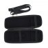 Portable Hard Carrying Case Cover Storage Bag for JBL Charge 3 Wireless Bluetooth Speaker black  without shoulder strap 