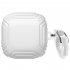 Portable Headset Case Protective Cover Wireless Bluetooth Earbuds Anti fall Shell Compatible For Beats Fit Pro 2021 White