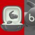 Portable Headset Case Protective Cover Wireless Bluetooth Earbuds Anti fall Shell Compatible For Beats Fit Pro 2021 White