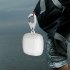 Portable Headset Case Protective Cover Wireless Bluetooth Earbuds Anti fall Shell Compatible For Beats Fit Pro 2021 White