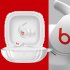Portable Headset Case Protective Cover Wireless Bluetooth Earbuds Anti fall Shell Compatible For Beats Fit Pro 2021 White