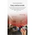 Portable Hidden Camera Detectors Infrared Scanning Light Chargeable Infrared Camera Scanner For Office Bedroom Cars Indoor black