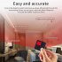 Portable Hidden Camera Detectors Infrared Scanning Light Chargeable Infrared Camera Scanner For Office Bedroom Cars Indoor black